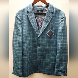 Tailorbyrd Plaid Men's Blazer